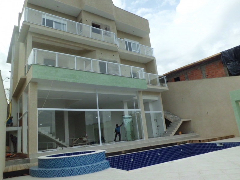 Corrimão e Guarda Corpo de Vidro Conjunto Residencial Butantã - Corrimão e Guarda Corpo de Vidro