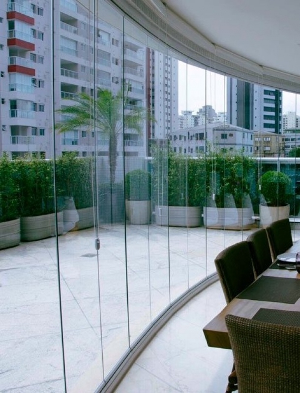 Envidraçamento de Varanda Mais Próximo Jardim Bonfiglioli - Vidraçaria e Espelhos