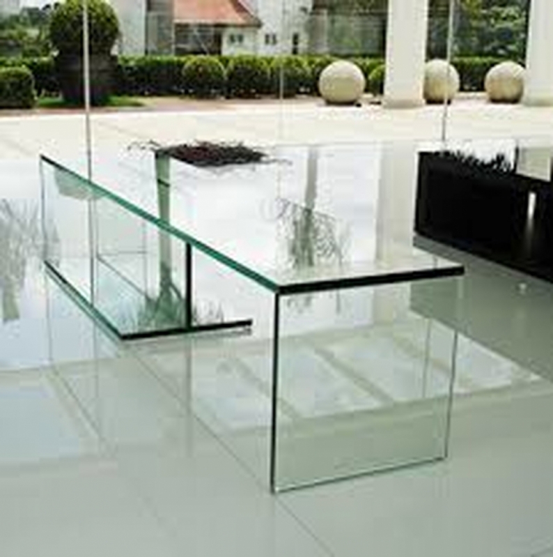Móveis de Vidro Temperado Suzano - Móveis com Vidro Branco
