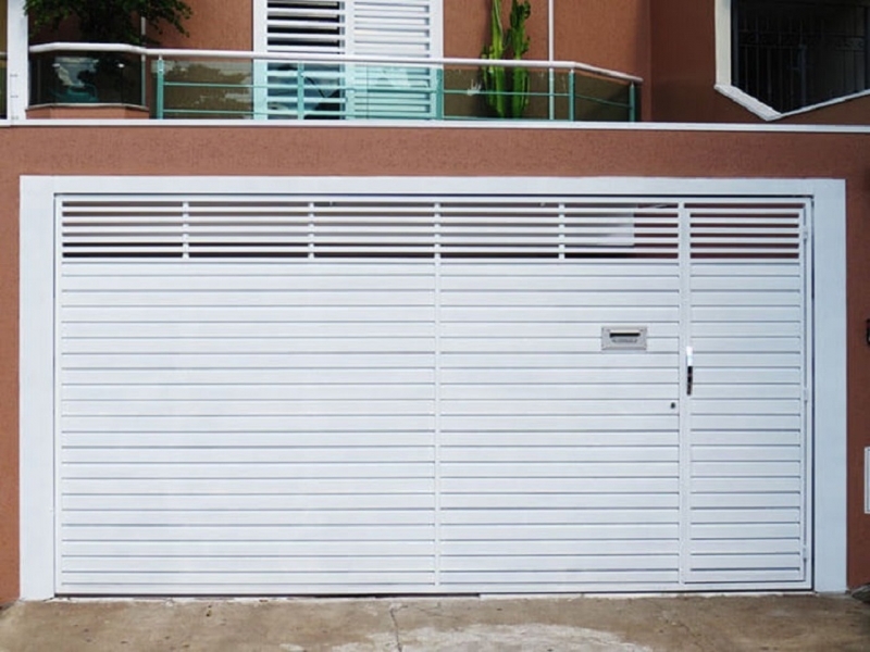 Portão de Alumínio para Garagem Qual o Preço de Parque Residencial da Lapa - Portão de Alumínio Basculante