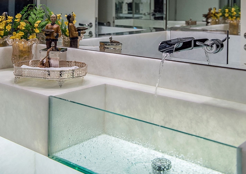 Quanto Custa Móveis de Vidro para Banheiros Mooca - Móveis com Vidro Branco